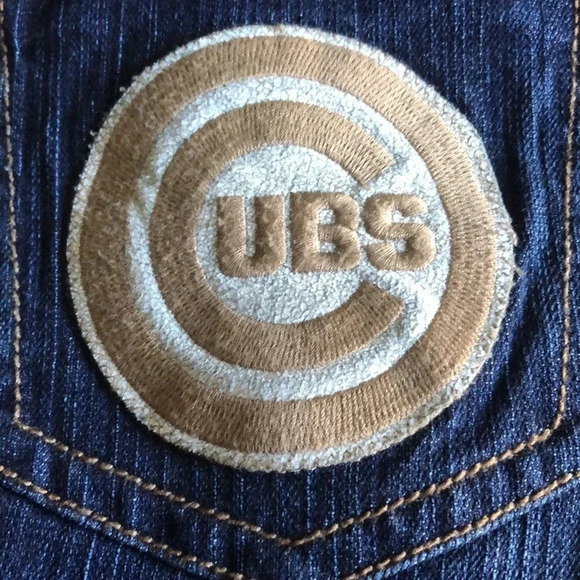 NWT Chicago Cubs Women's Touch Jeans by Alyssa Milano 29 - Picture 9 of 10
